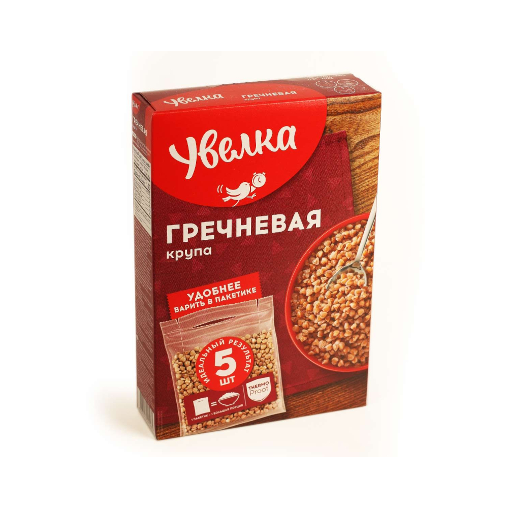 Крупа Увелка Гречневая 5*80г