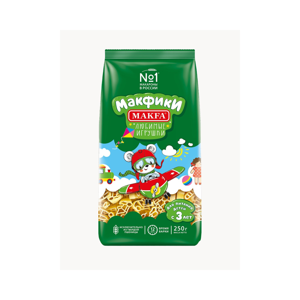 Макаронные изделия Макфа Макфики Фигурные 250г