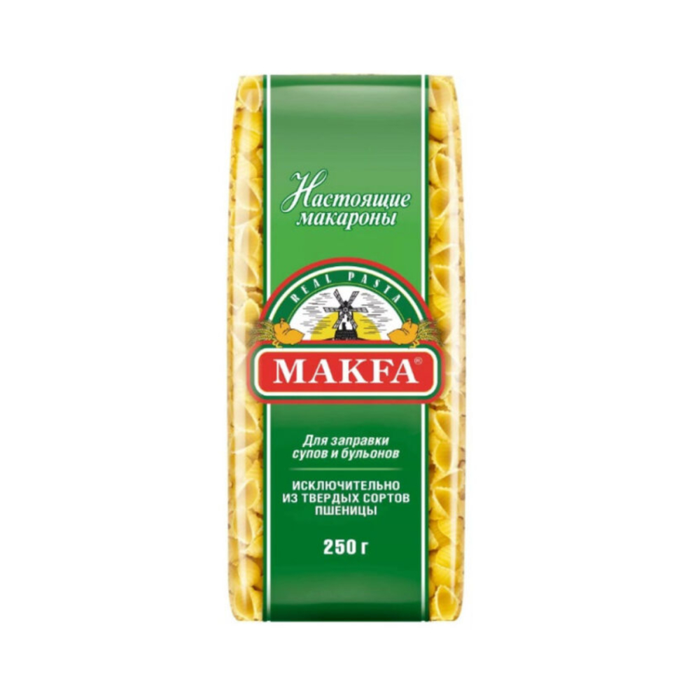 Макфа Ракушечки 250г [АКЦИЯ]