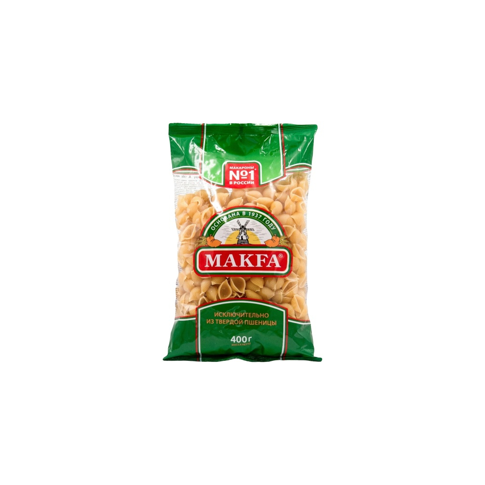 Макфа Ракушка мини 400г