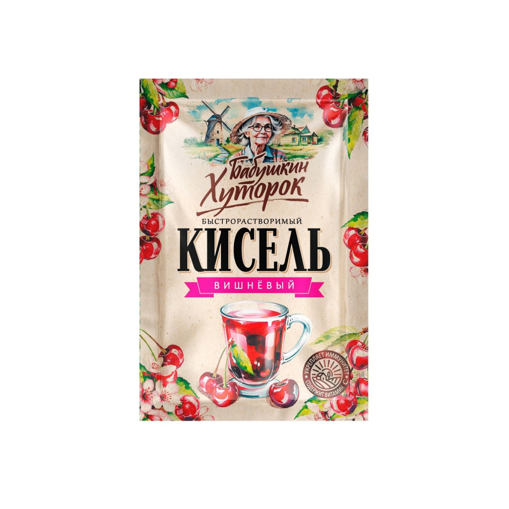 Кисель Бабушкин Хуторок Вишневый 30г