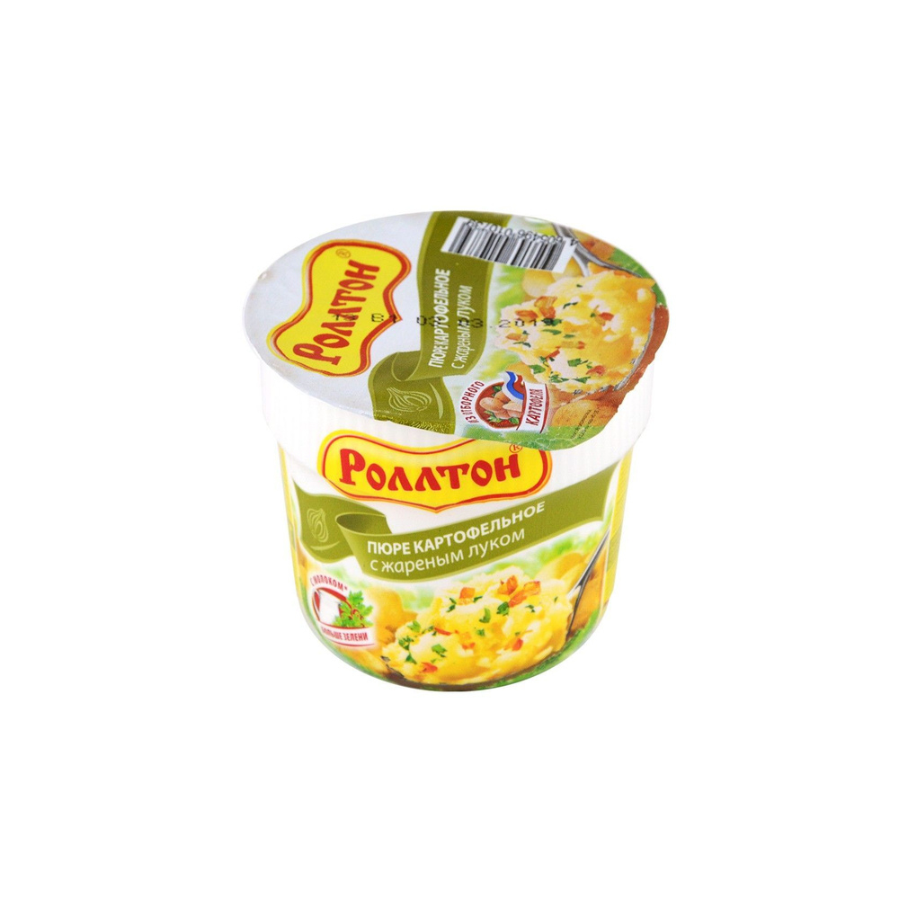 Пюре б/п Ролтон 40г с жареным луком