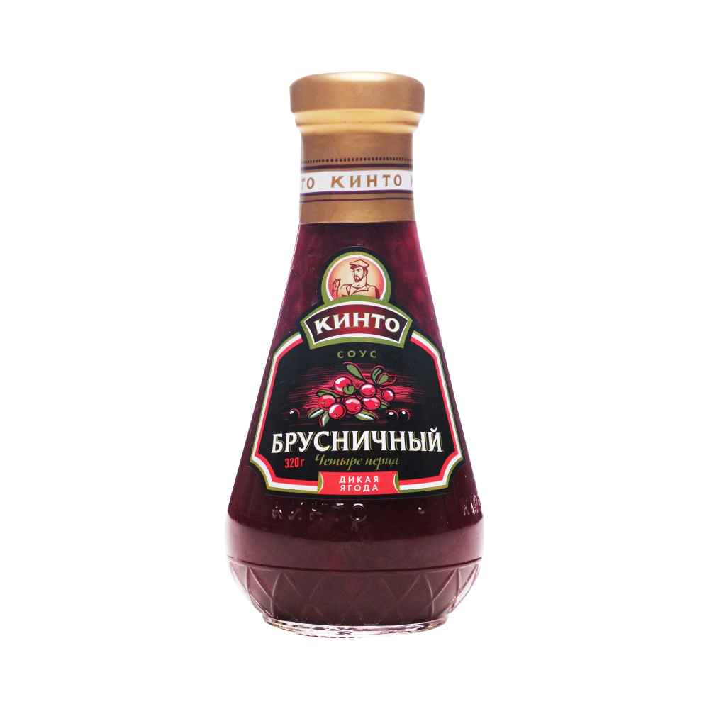 Соус брусничный 4 перца Кинто 380г