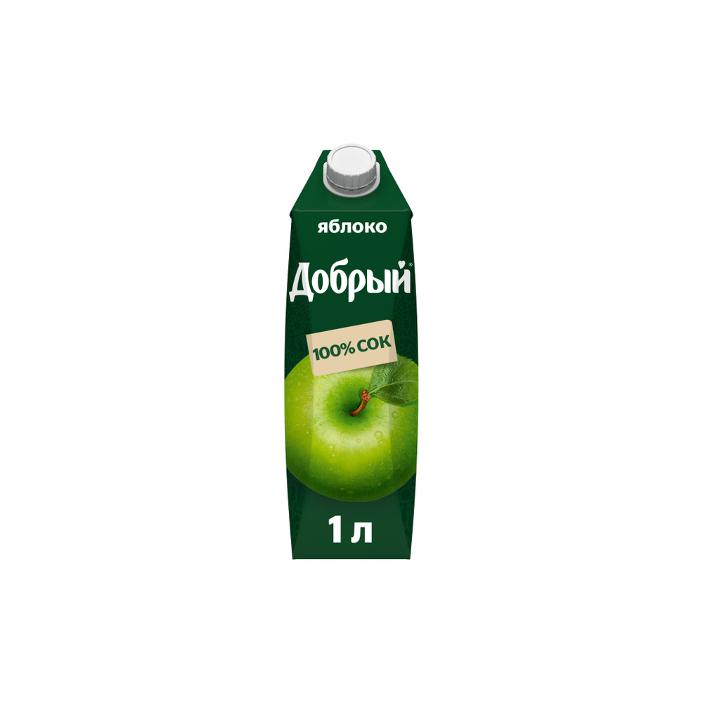 Сок Добрый Яблочный 1л