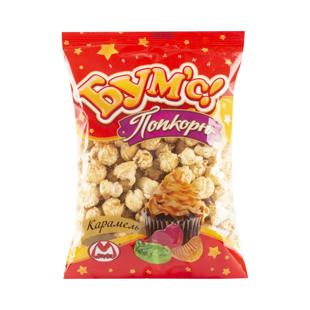 Попкорн Бумс! с карамелью 80г