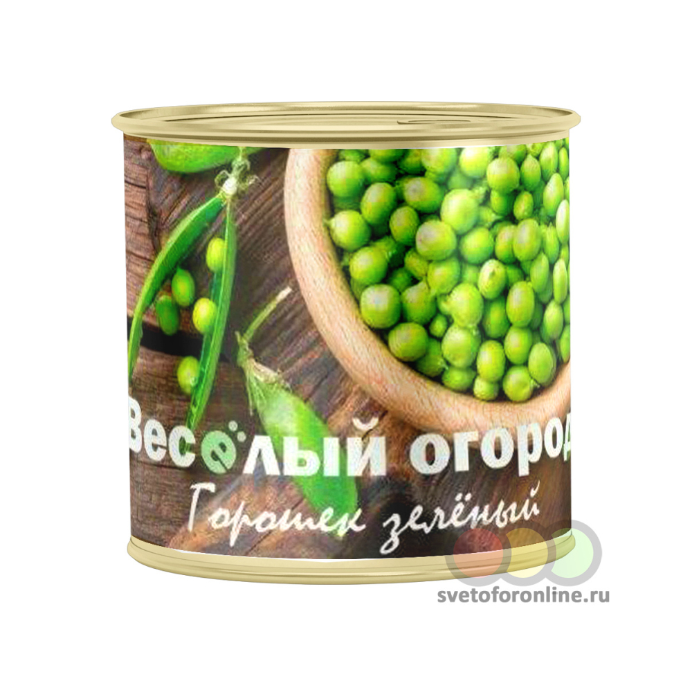 Горошек Веселый огород, ж/б 420г [АКЦИЯ]