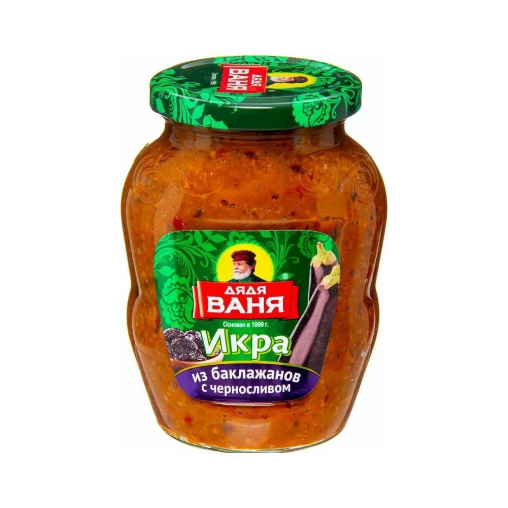 Икра из баклажанов с черносливом Дядя Ваня 350г