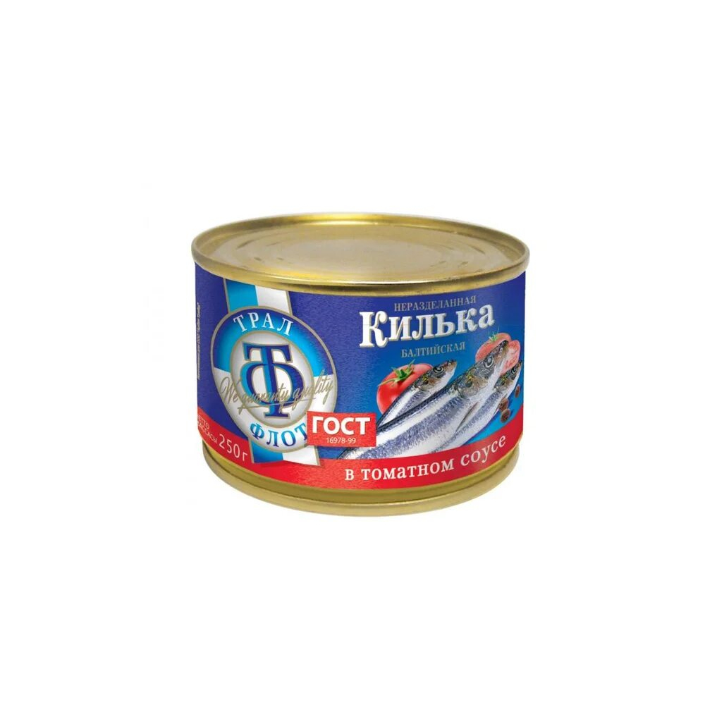 Килька Балтийская в т/с 240г ТралФлот