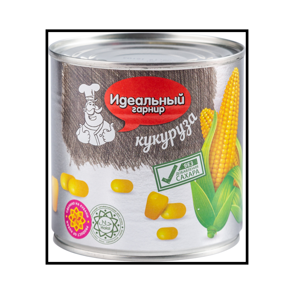 Кукуруза б/сахара 340г Идеальный гарнир ключ [АКЦИЯ]