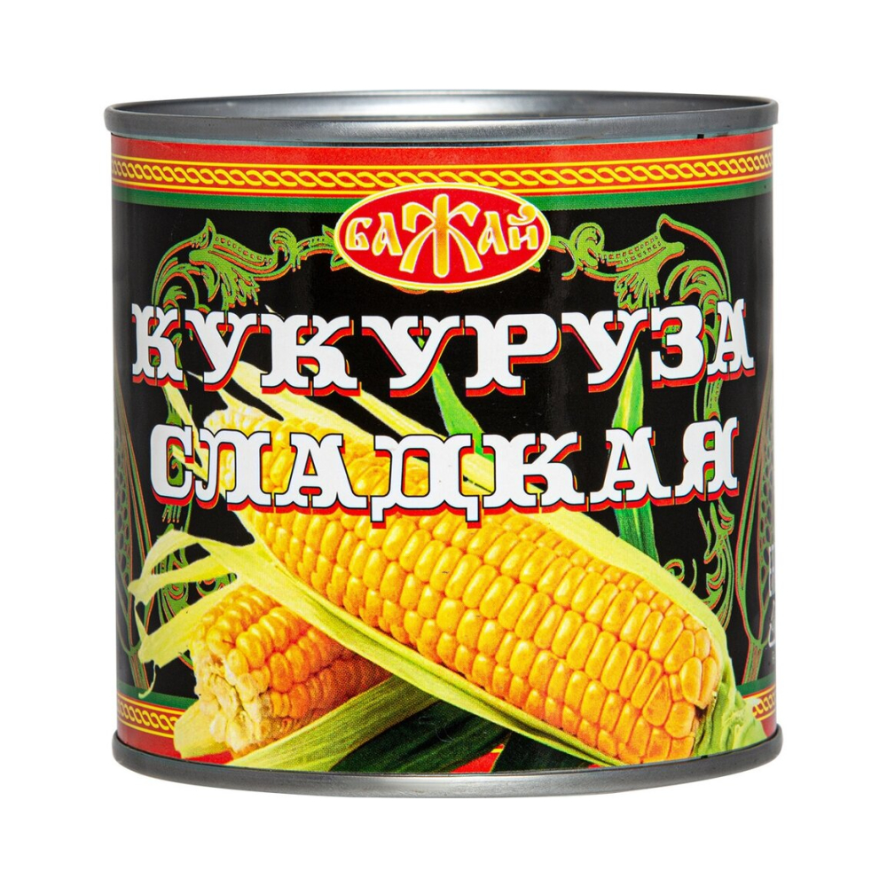 Кукуруза Бажай сладкая ключ 425мл