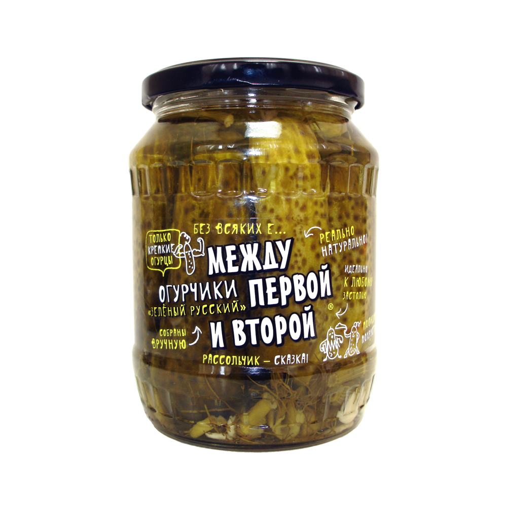 Огурчики марин. Зеленый русский МПиВТ 680г
