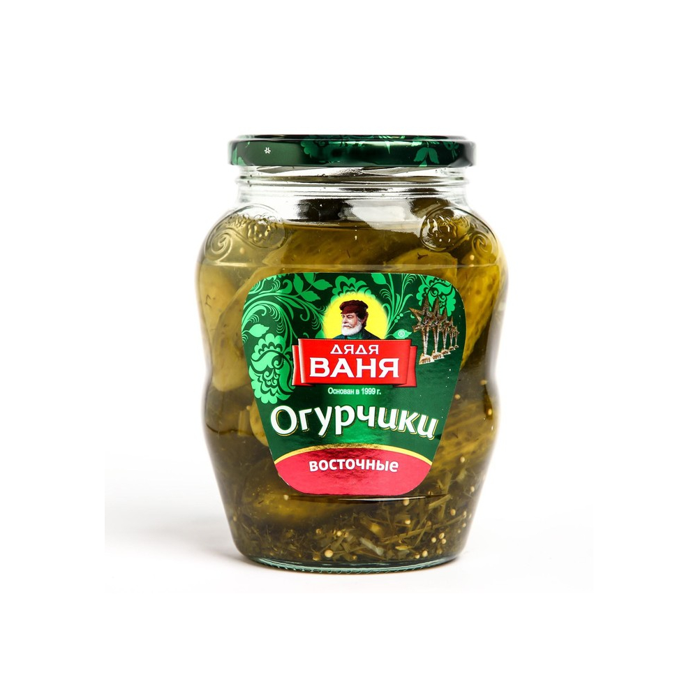 Огурчики маринованные Восточные 680г Дядя Ваня