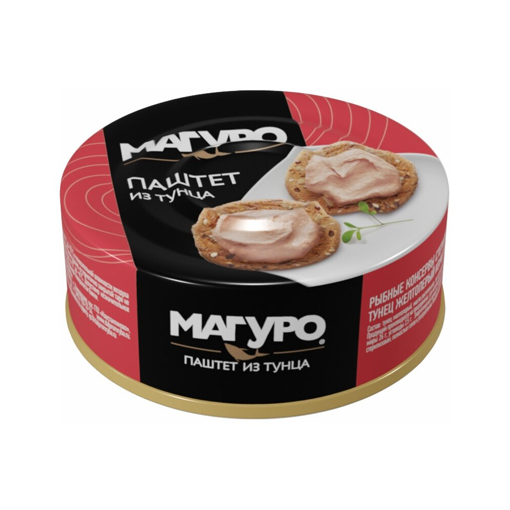 Паштет из тунца Магуро 90г ж/б