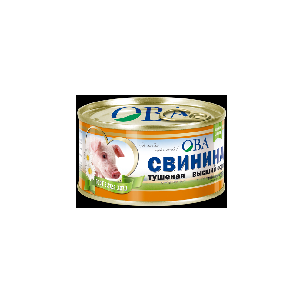 Свинина тушеная 325г Ова Дейма