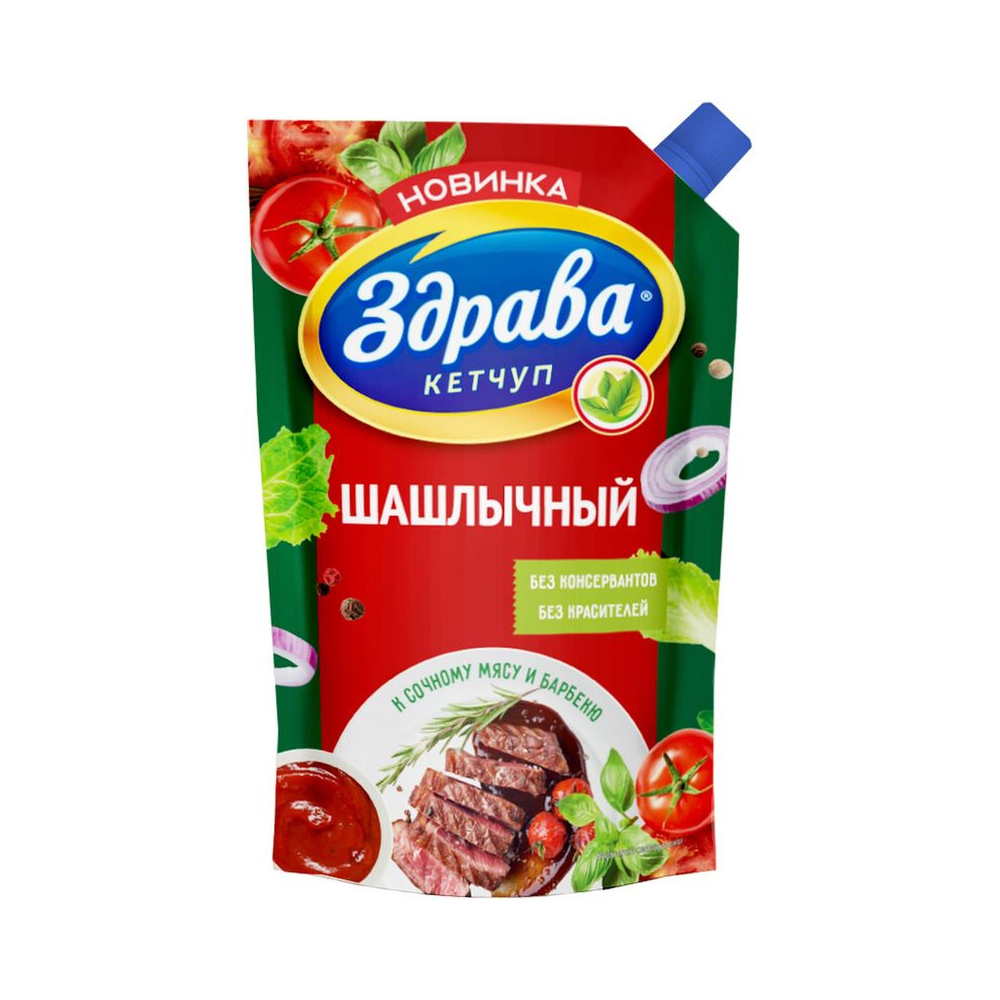 Кетчуп Здрава Шашлычный 350г