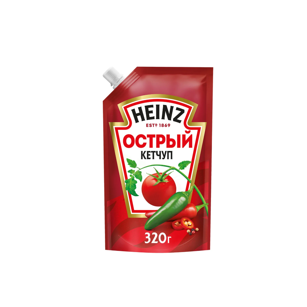 Кетчуп Хайнц Острый 320г