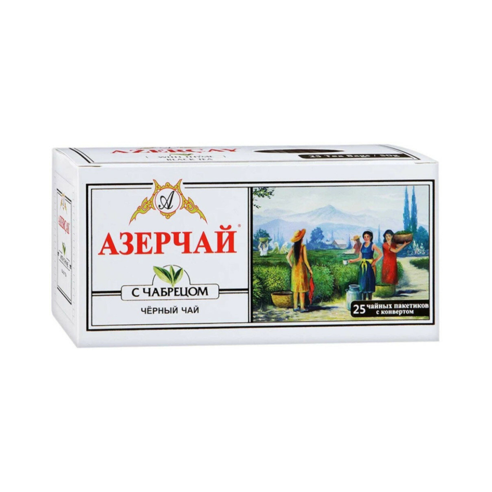 Чай Азерчай с чабрецом 25пак