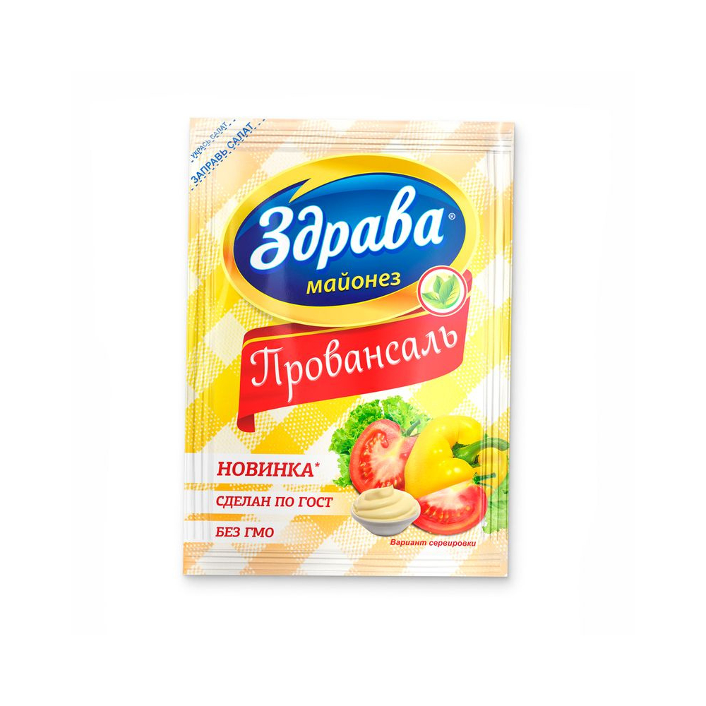 Майонез Здрава Провансаль  ж.51% 116г