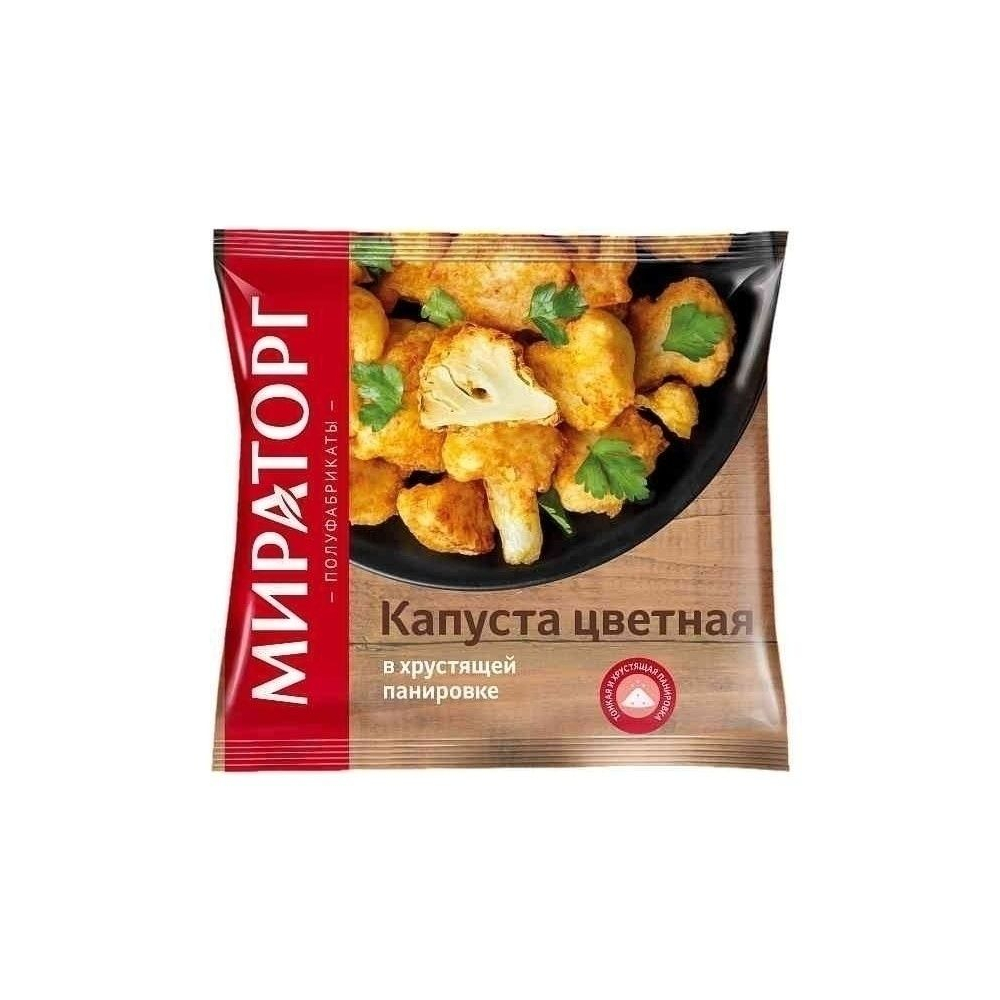 Капуста цветная в панировке 400г Мираторг [АКЦИЯ]