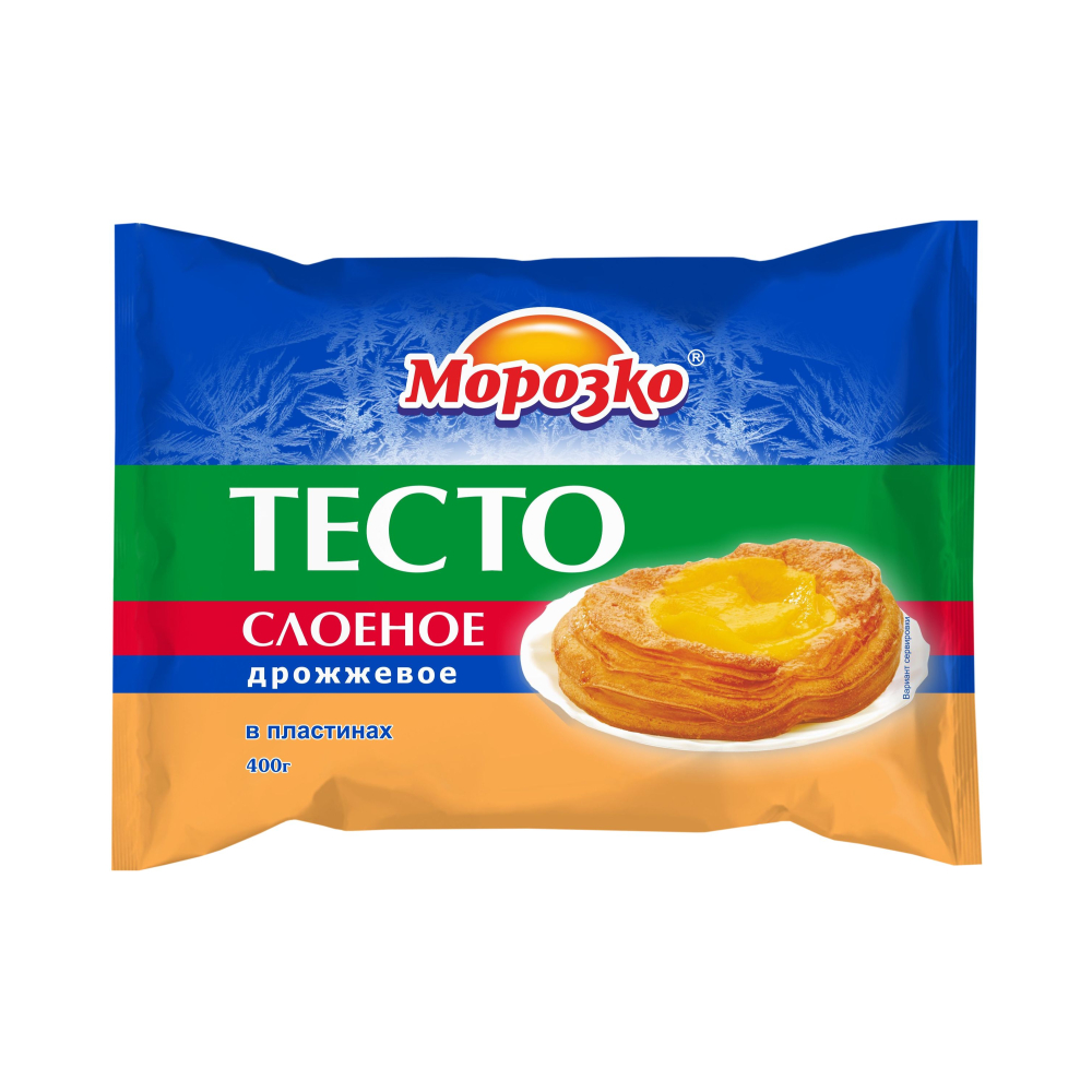 Тесто Дрожжевое Морозко 400г [АКЦИЯ]