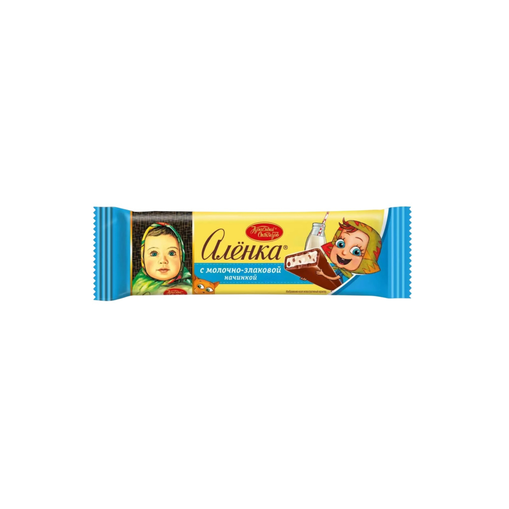 Аленка с молочно-злаковой начинкой 45г
