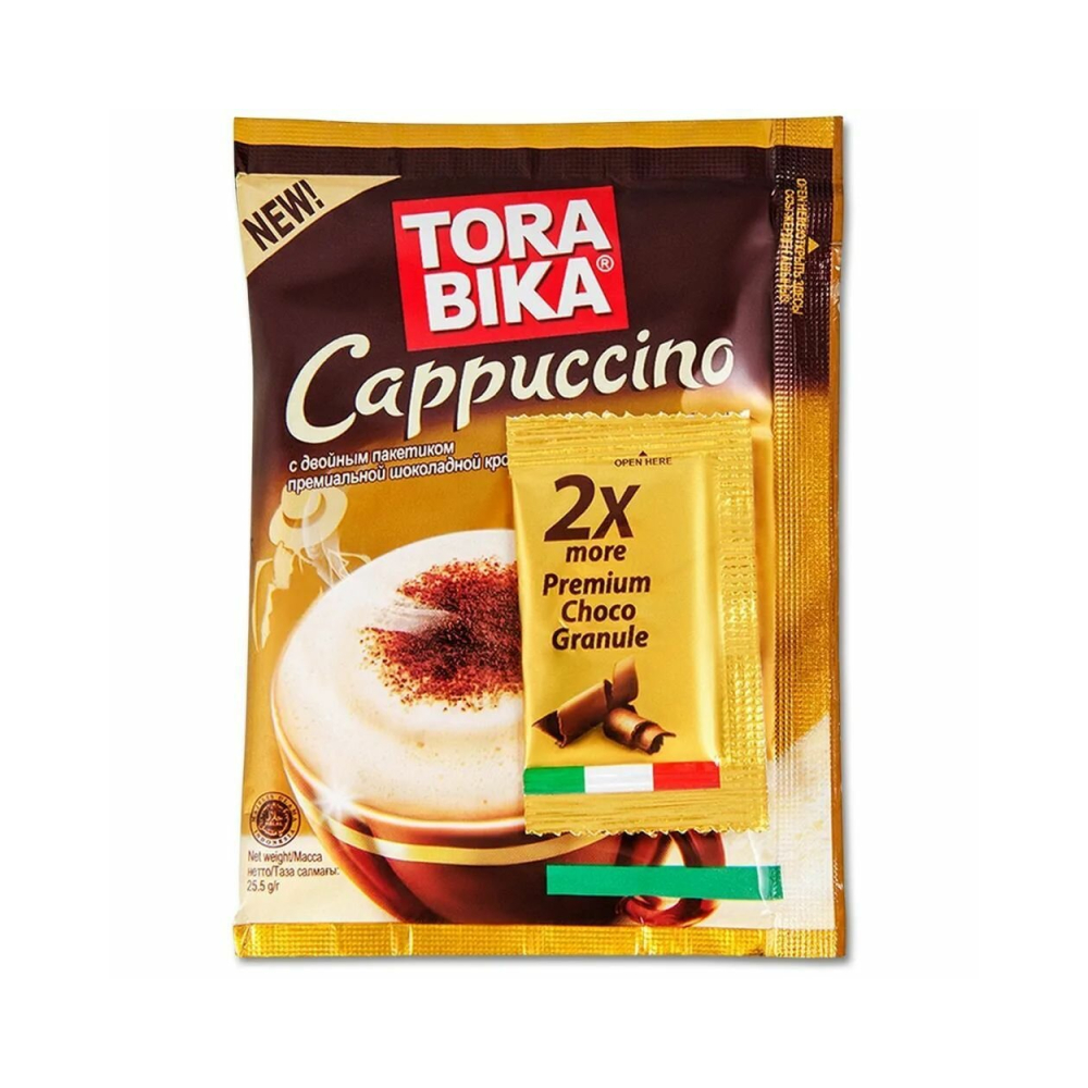 Торабика Каппучино с шоколадной крошкой 25г [АКЦИЯ]