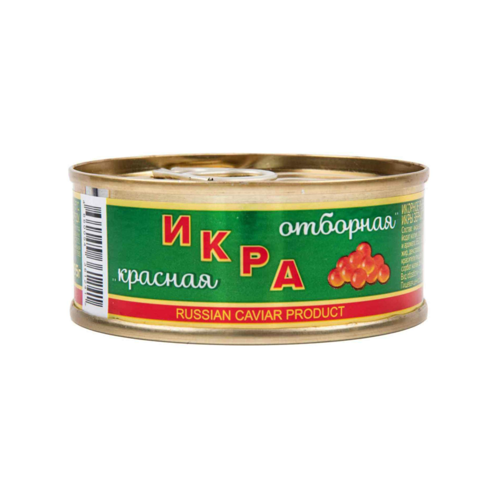 Икра красная Отборная структурированная ж/б 95г [АКЦИЯ]