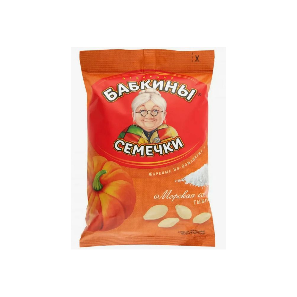Семечки Бабкины Тыквенные жареные соленые 150г