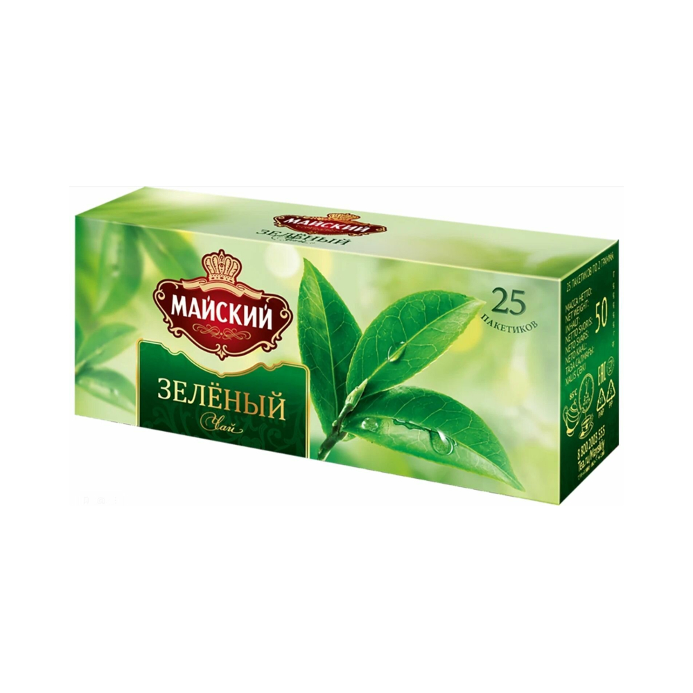 Чай Майский зеленый 25пак