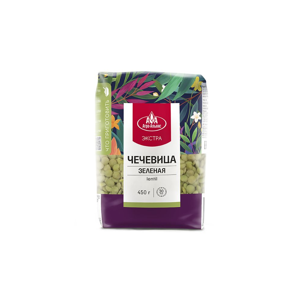 Чечевица элитная экстра 450г Агро-Альянс