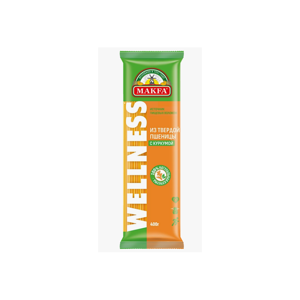 МАКФА Спагетти с куркумой 400г