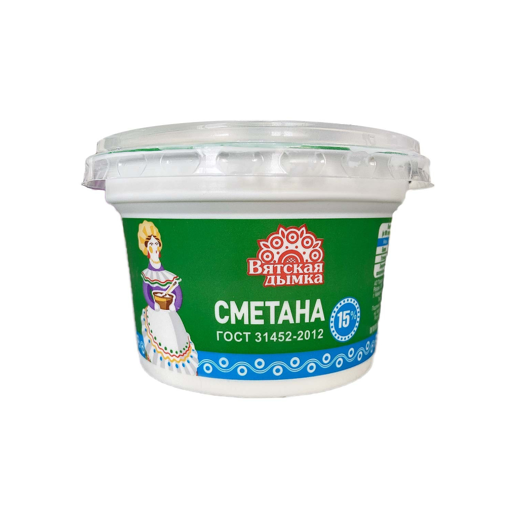 БЗМЖ Сметана ж.15% 180г