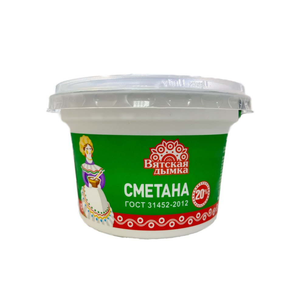 БЗМЖ Сметана 20%, 180гр ГМЗ