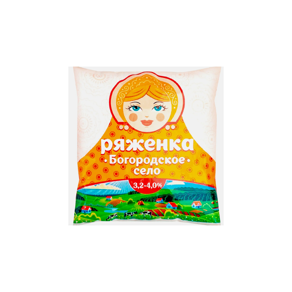 БЗМЖ Ряженка ж.3,2-4% 500г пакет