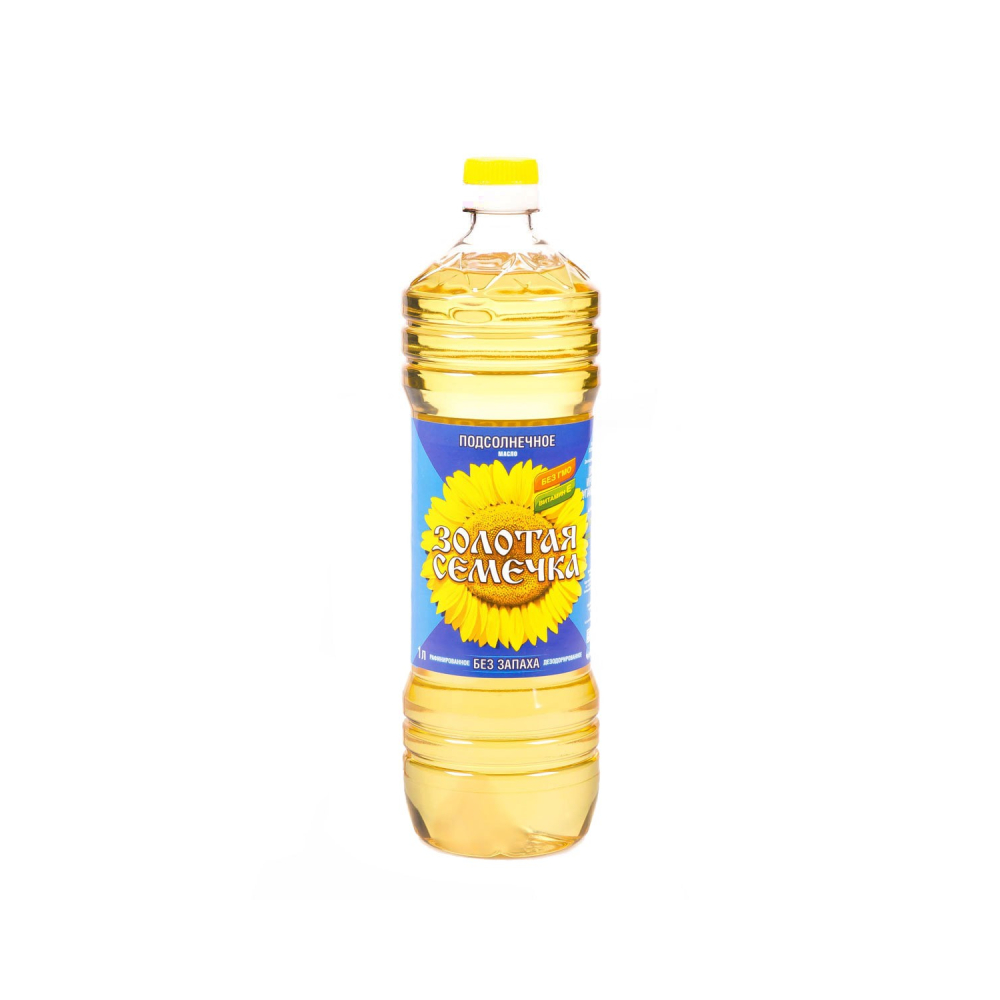 Масло Золотая семечка 1л