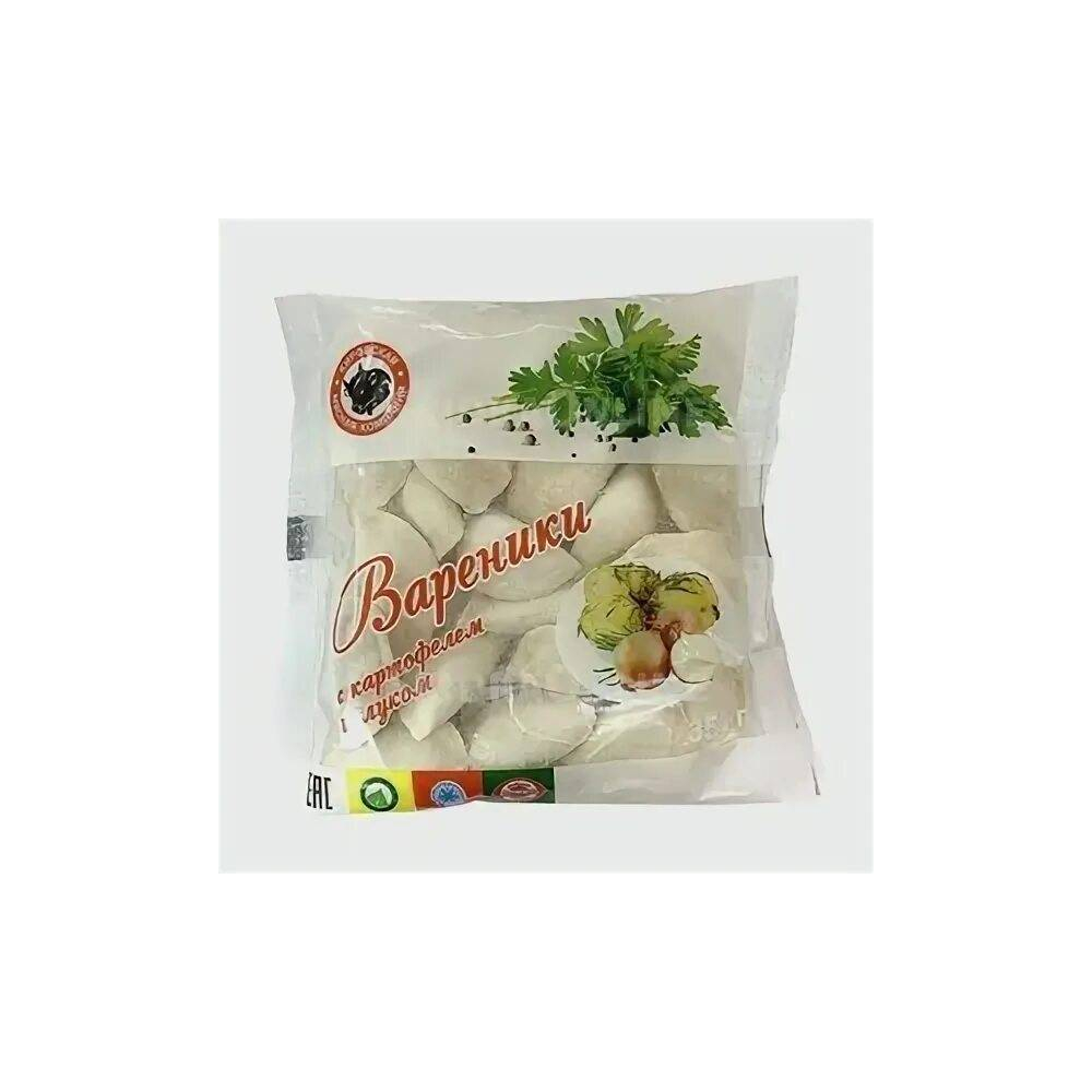 Вареники с картофелем и луком 350г Мясная компания