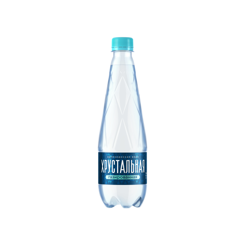 Вода питьевая Хрустальная газ. 0,5л