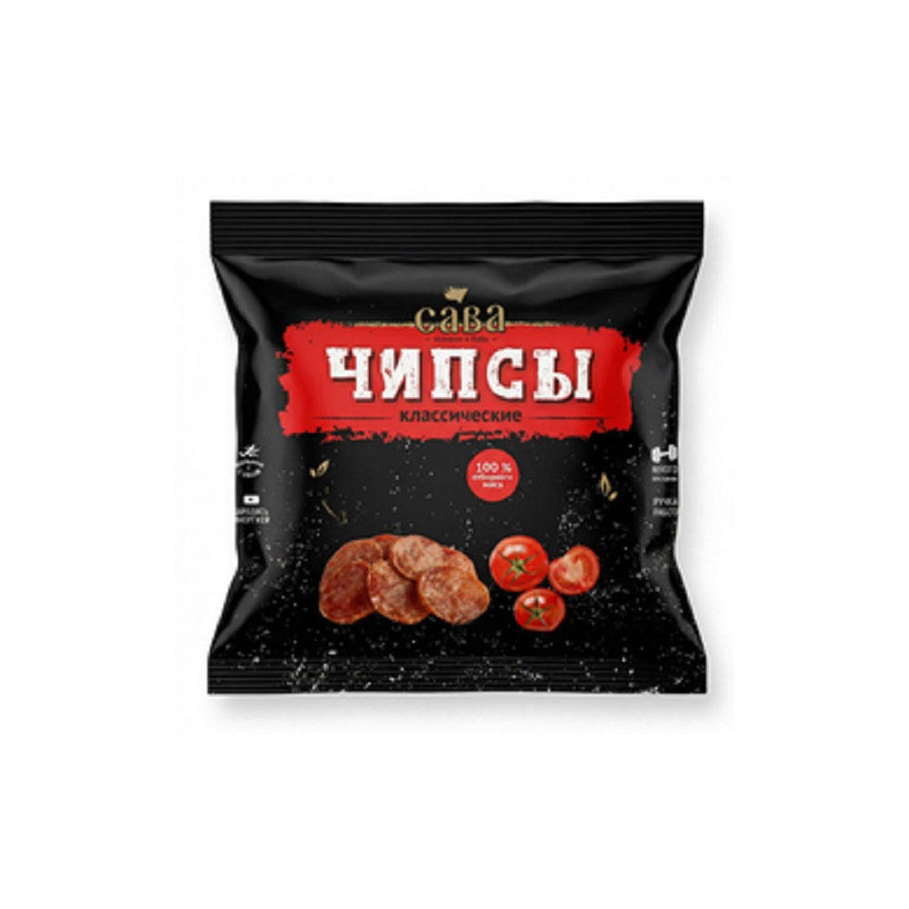 Чипсы мясные из свинины Классические  30г Сава [АКЦИЯ]