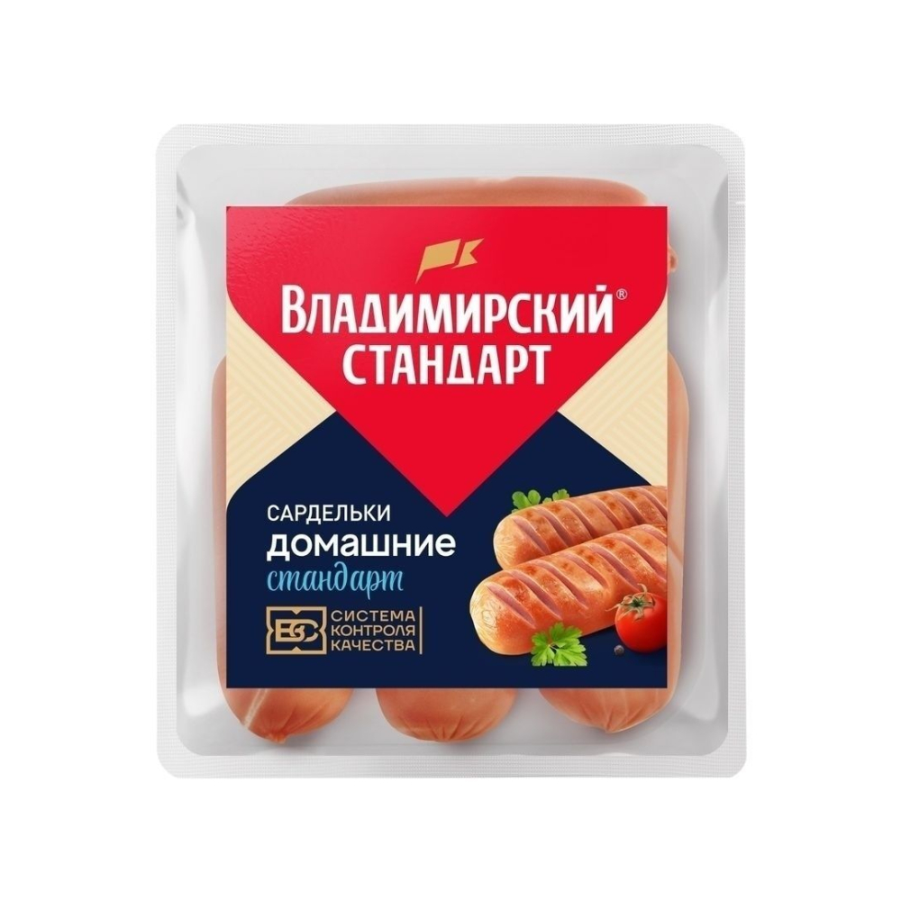 Сардельки Сардельки Домашние 320 г Владимирский стандарт