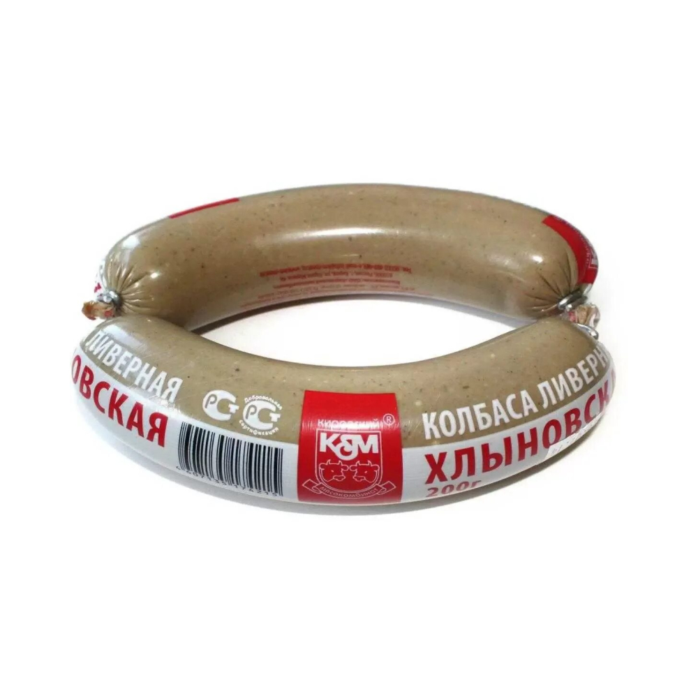 Колбаса ливерная Хлыновская 2с 200г