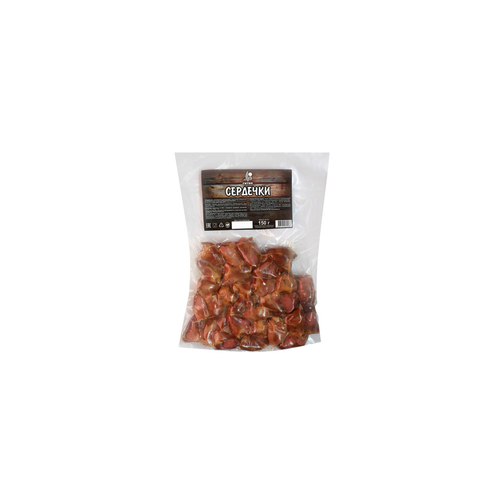 Сердечки куриные с аджикой 70г Пивные радости