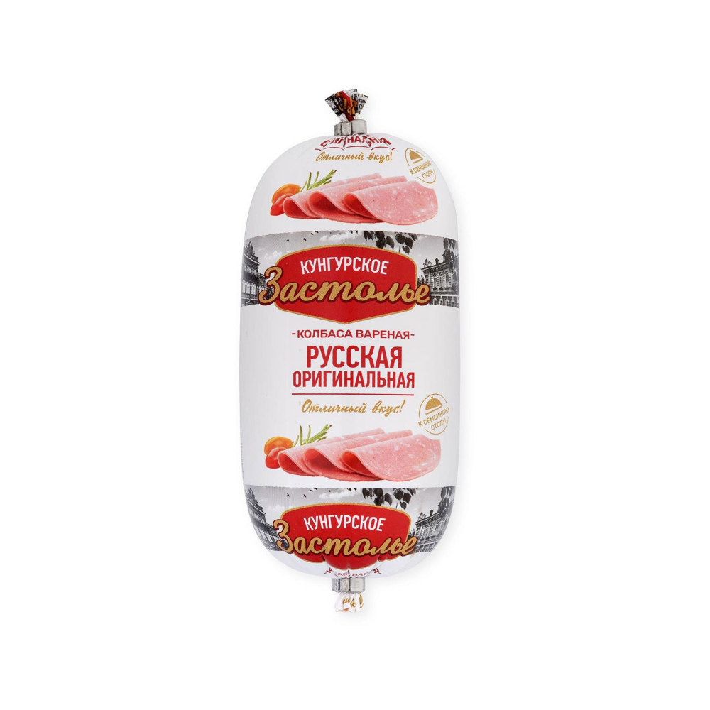 Колбаса вареная Русская 400г КМК