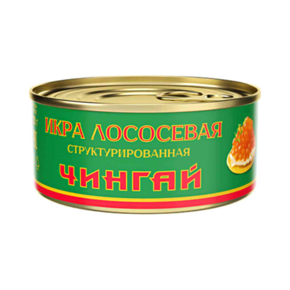Икра лососевая структур. Чинган ж/б 120г