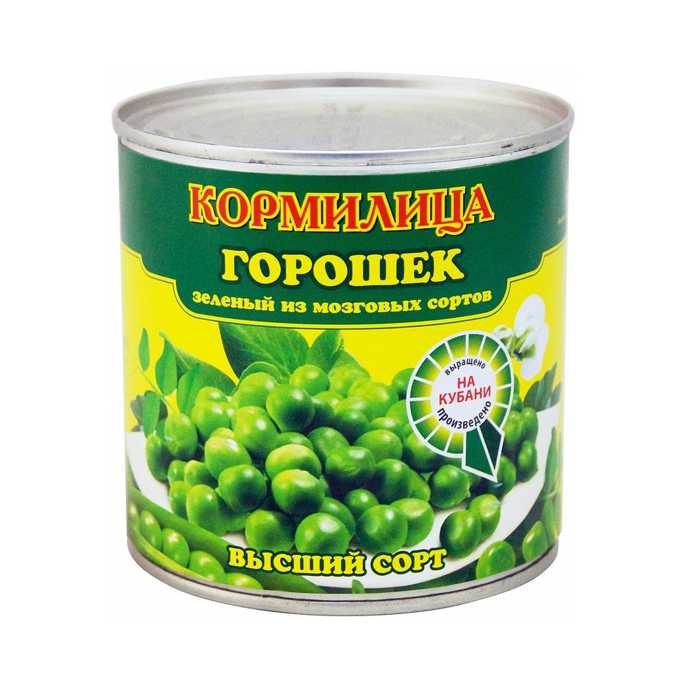 Горошек зеленый Кормилица 400г