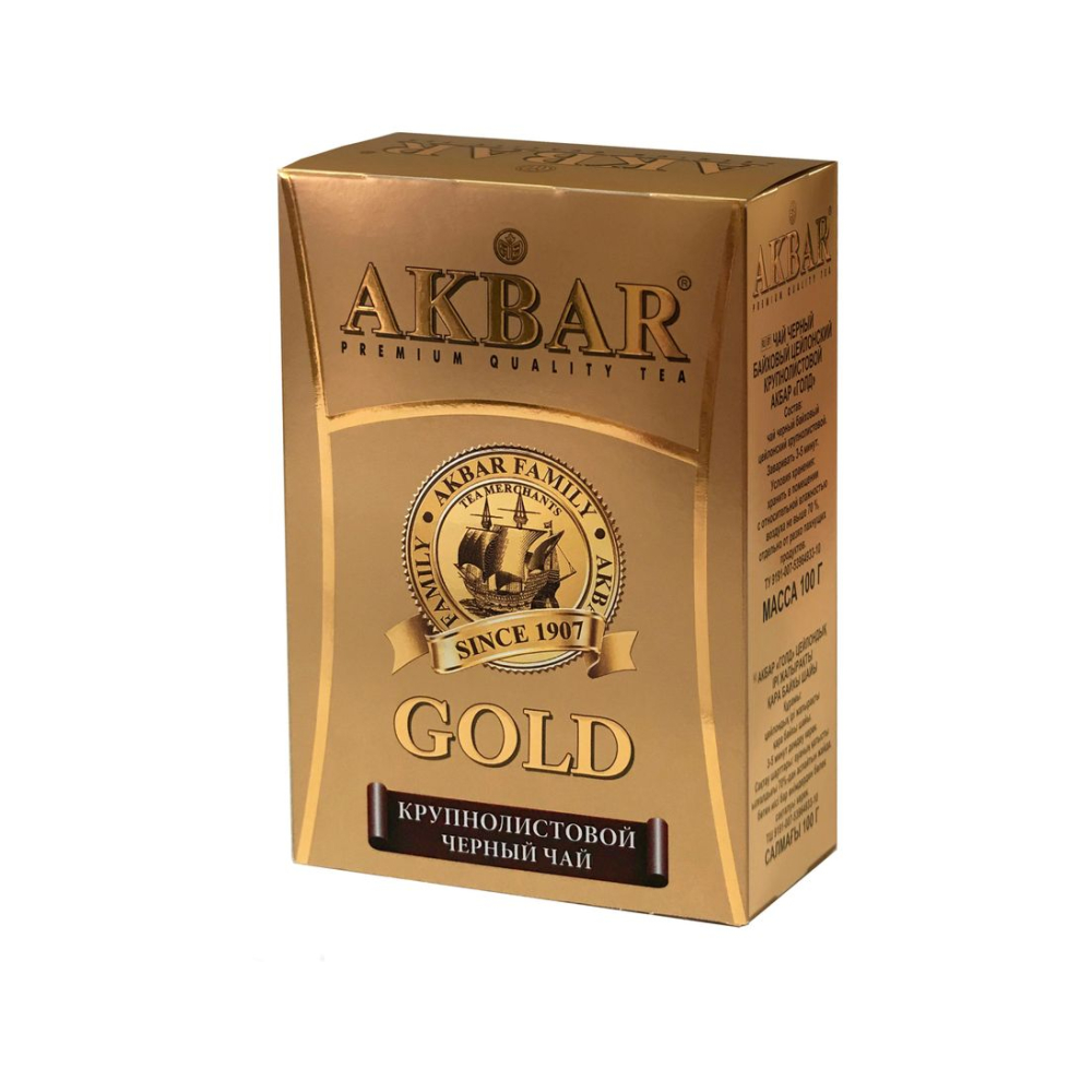 Чай Акбар крупнолистовой 100г