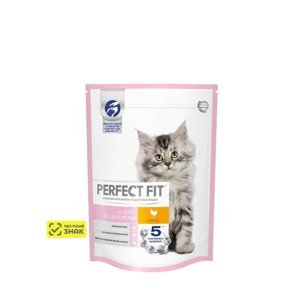 Перфект фит для котят с курицей 190г