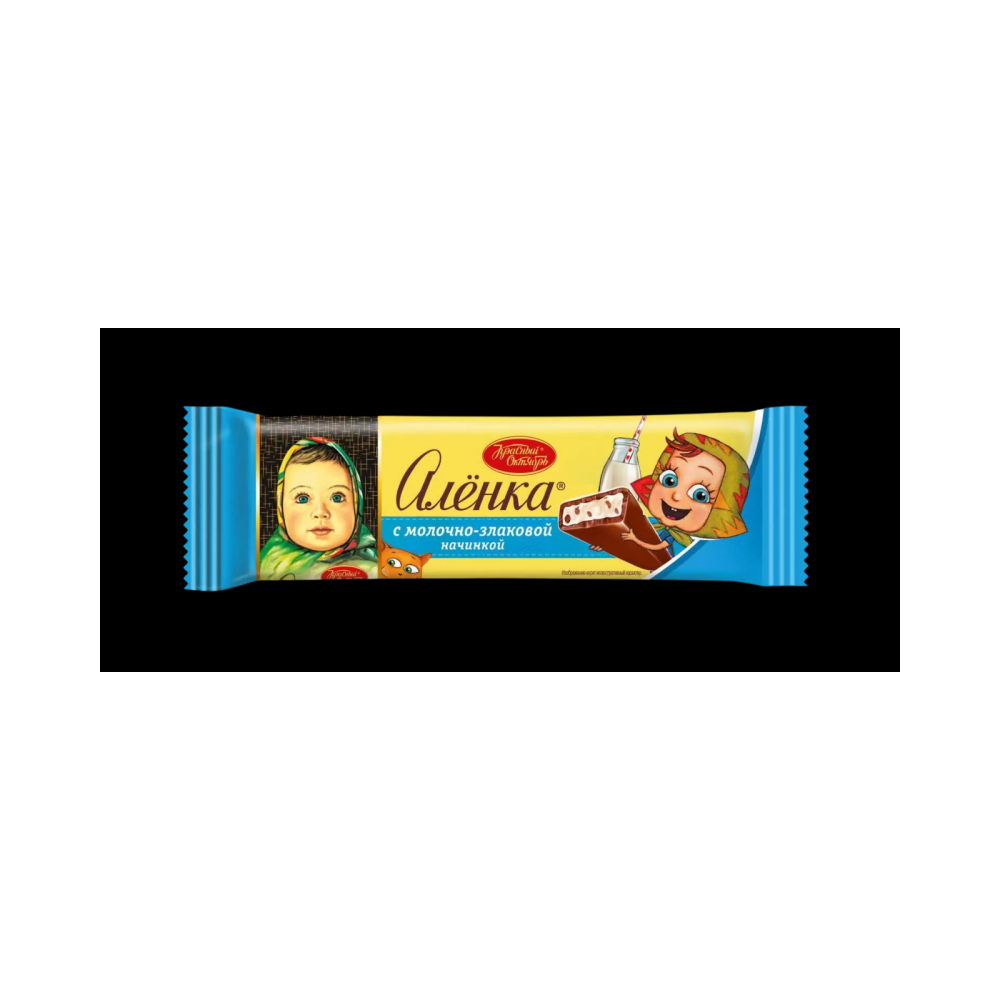 Аленка с молочно-злаковой начинкой 45г