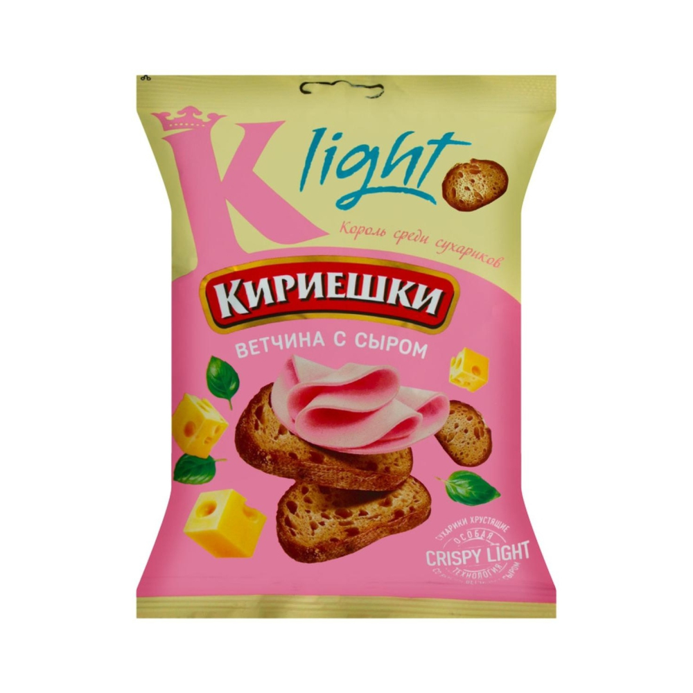 Кириешки Лайт Ветчина/Сыр 80г